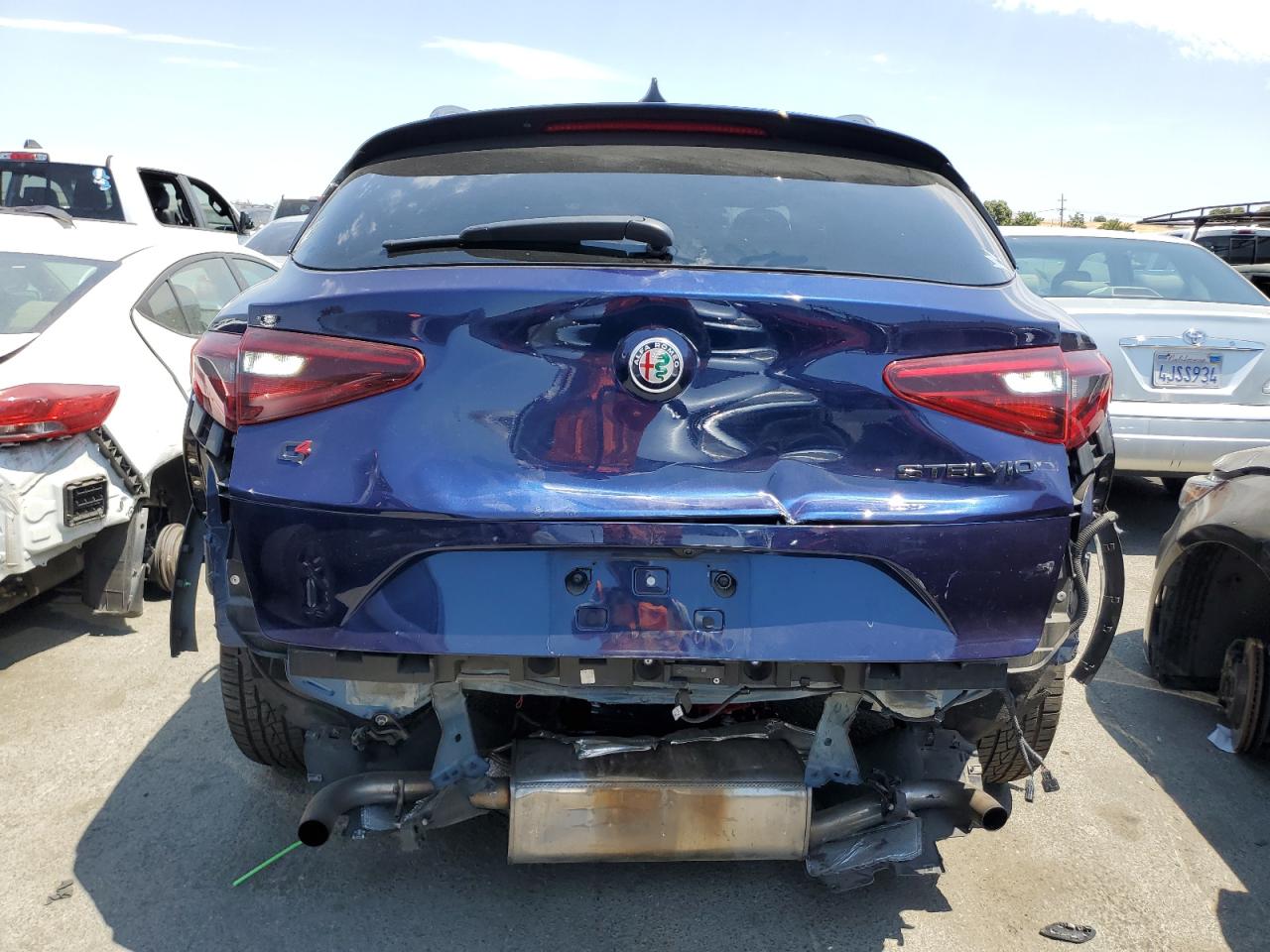 2020 Alfa Romeo Stelvio VIN: ZASPAKAN8L7C76608 Lot: 64440654