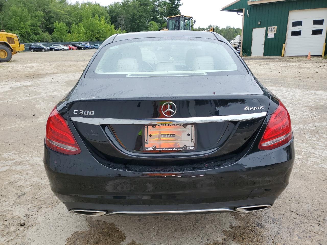 2015 Mercedes-Benz C 300 4Matic VIN: 55SWF4KBXFU001499 Lot: 63812724