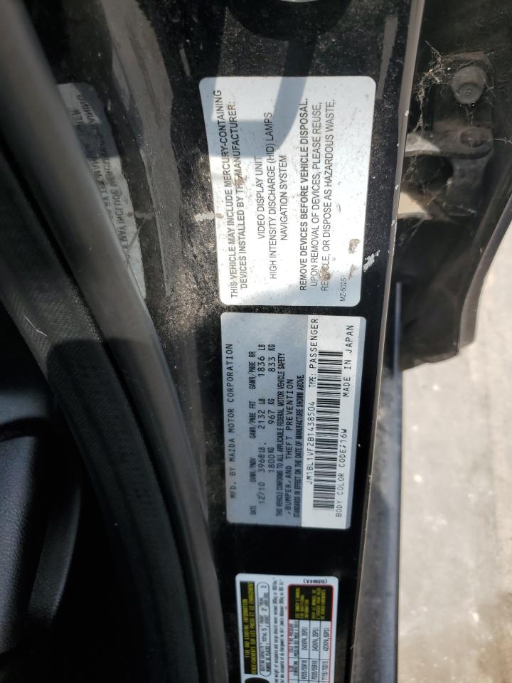 2011 Mazda 3 I VIN: JM1BL1VF2B1438504 Lot: 64432544