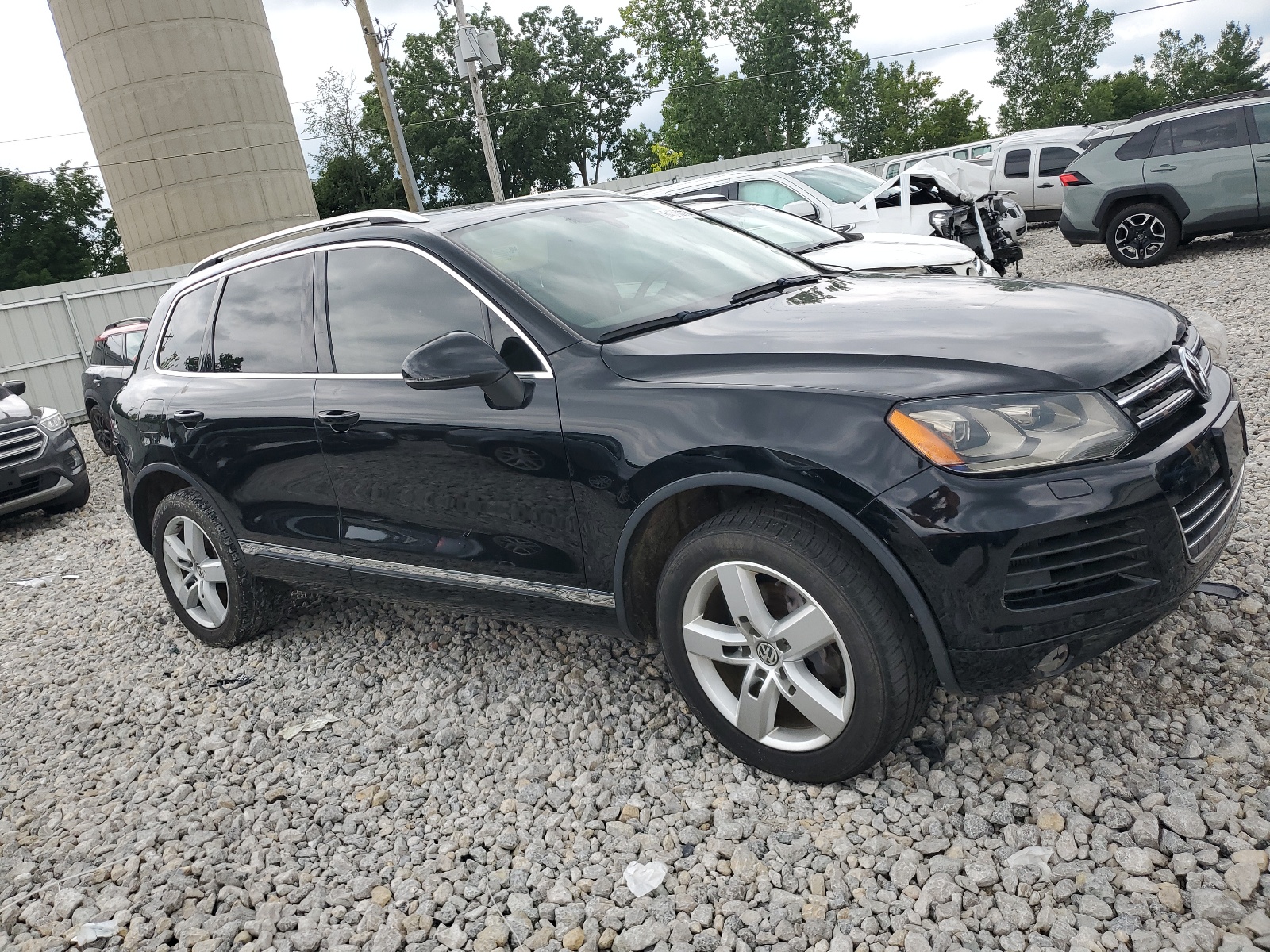 2012 Volkswagen Touareg V6 Tdi vin: WVGFK9BP3CD000893