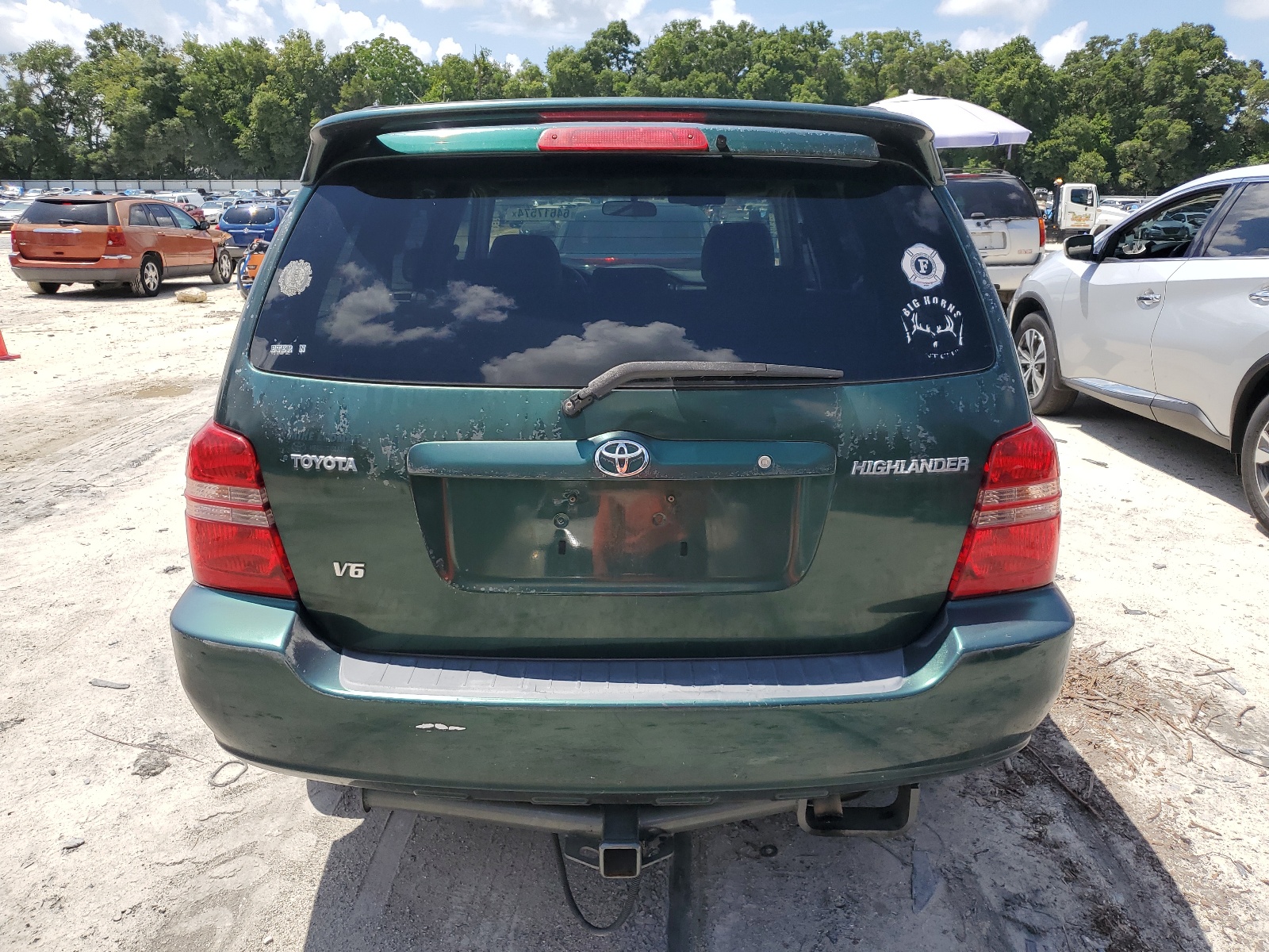 JTEGF21A430111120 2003 Toyota Highlander Limited