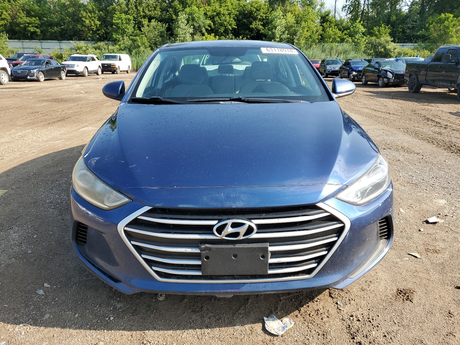 2018 Hyundai Elantra Sel vin: 5NPD84LF4JH317527