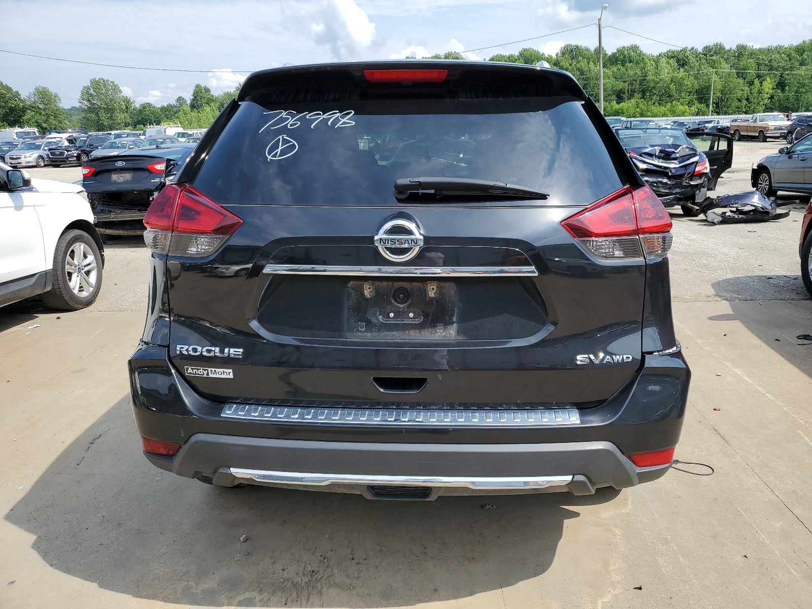 2018 Nissan Rogue S vin: 5N1AT2MV9JC756998