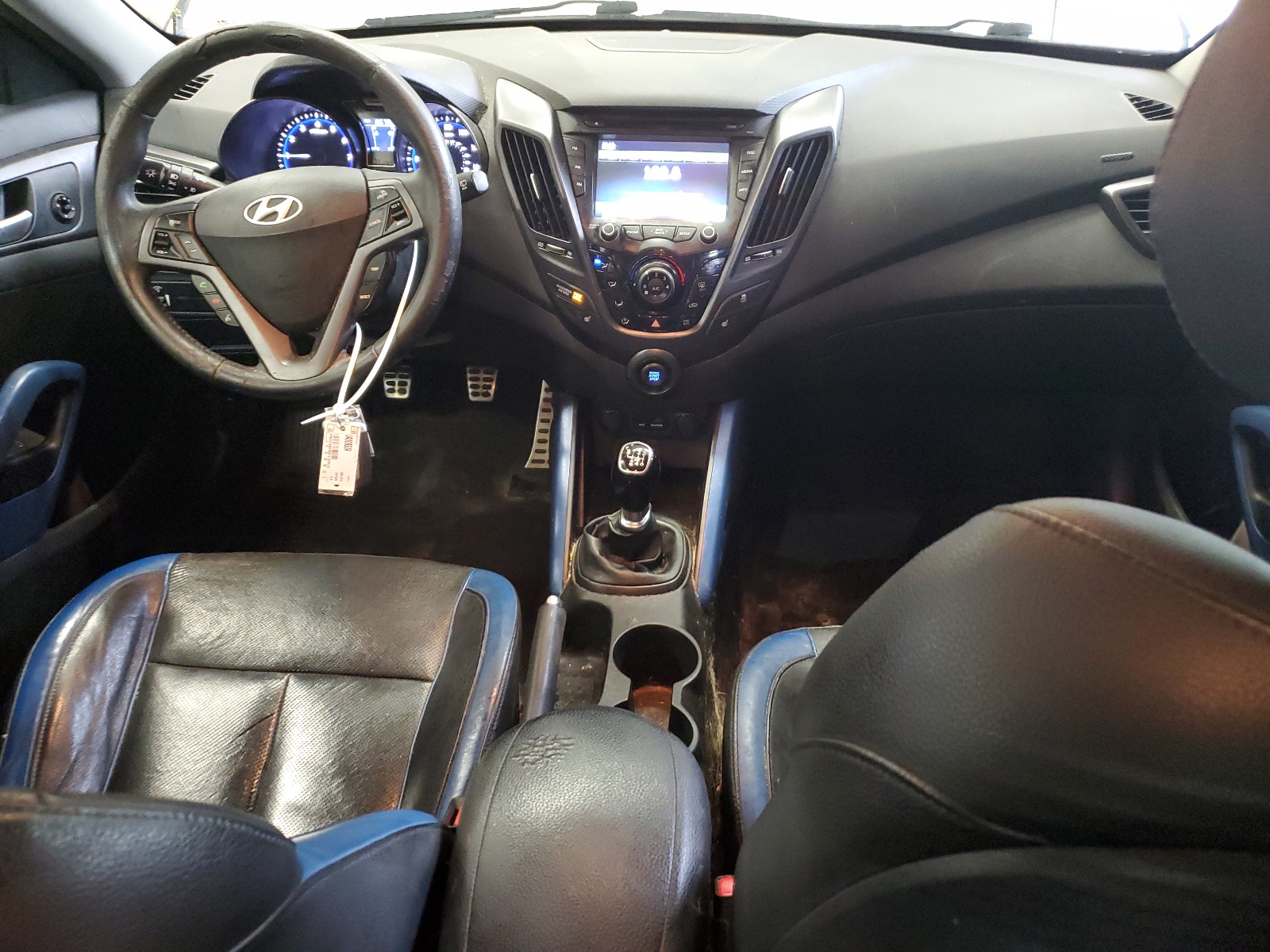 2013 Hyundai Veloster Turbo vin: KMHTC6AE9DU135912