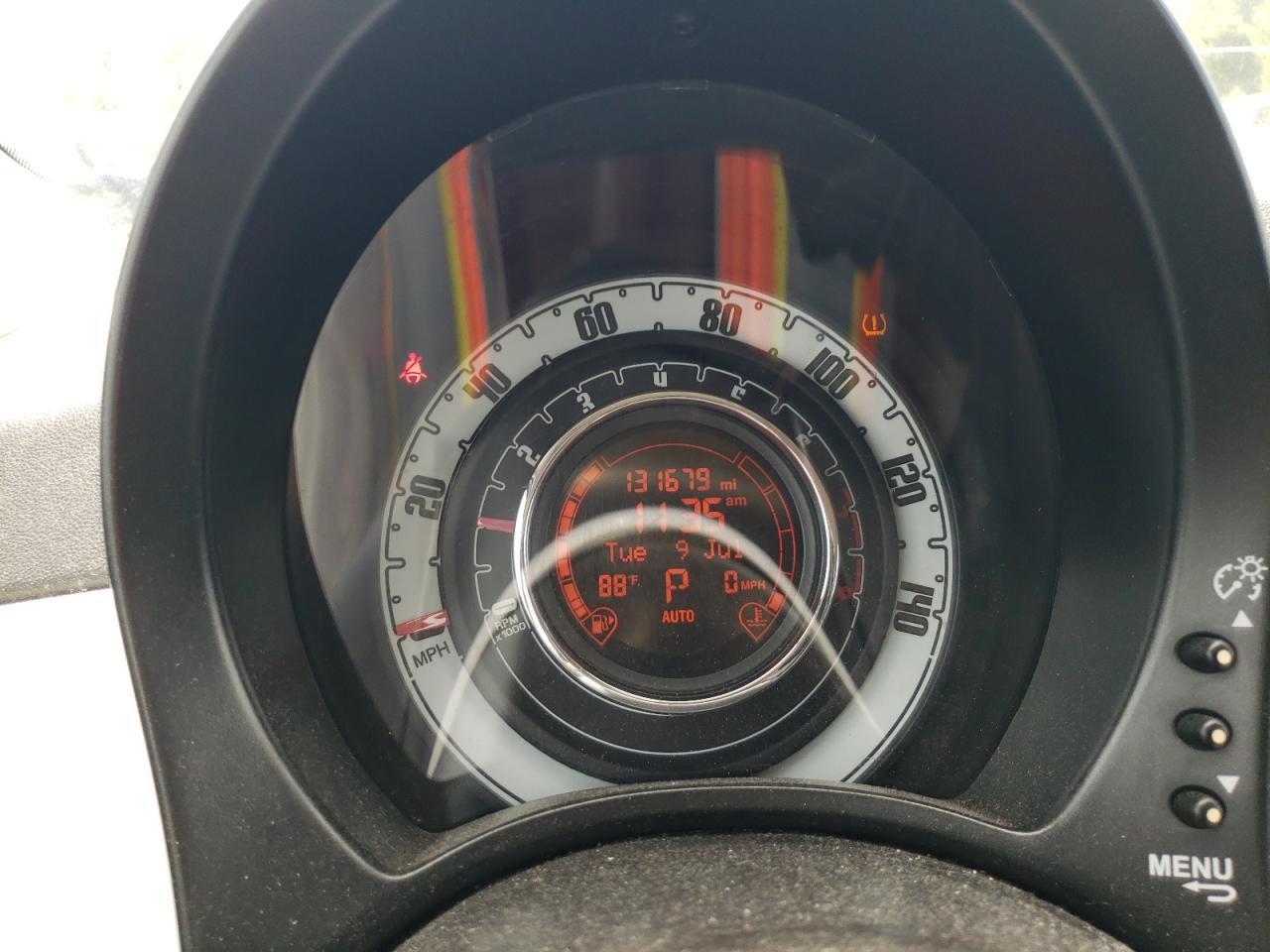 2013 Fiat 500 Lounge VIN: 3C3CFFER2DT553591 Lot: 62287104