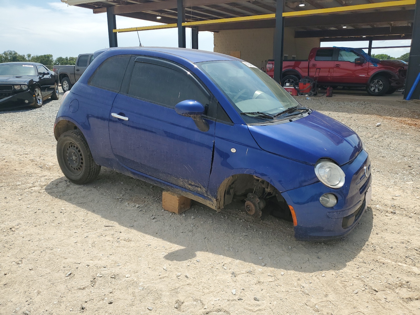 2013 Fiat 500 Pop vin: 3C3CFFAR2DT529166