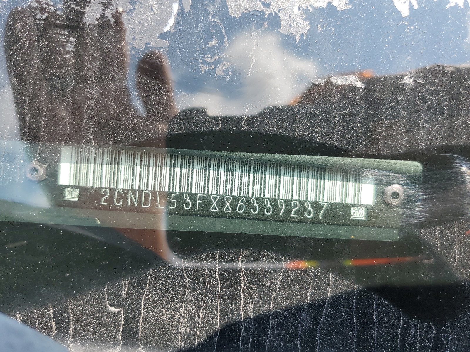 2CNDL53F886339237 2008 Chevrolet Equinox Lt