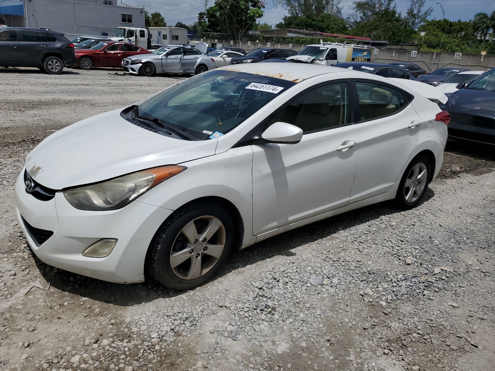 2013 Hyundai Elantra Gls vin: 5NPDH4AE6DH183313