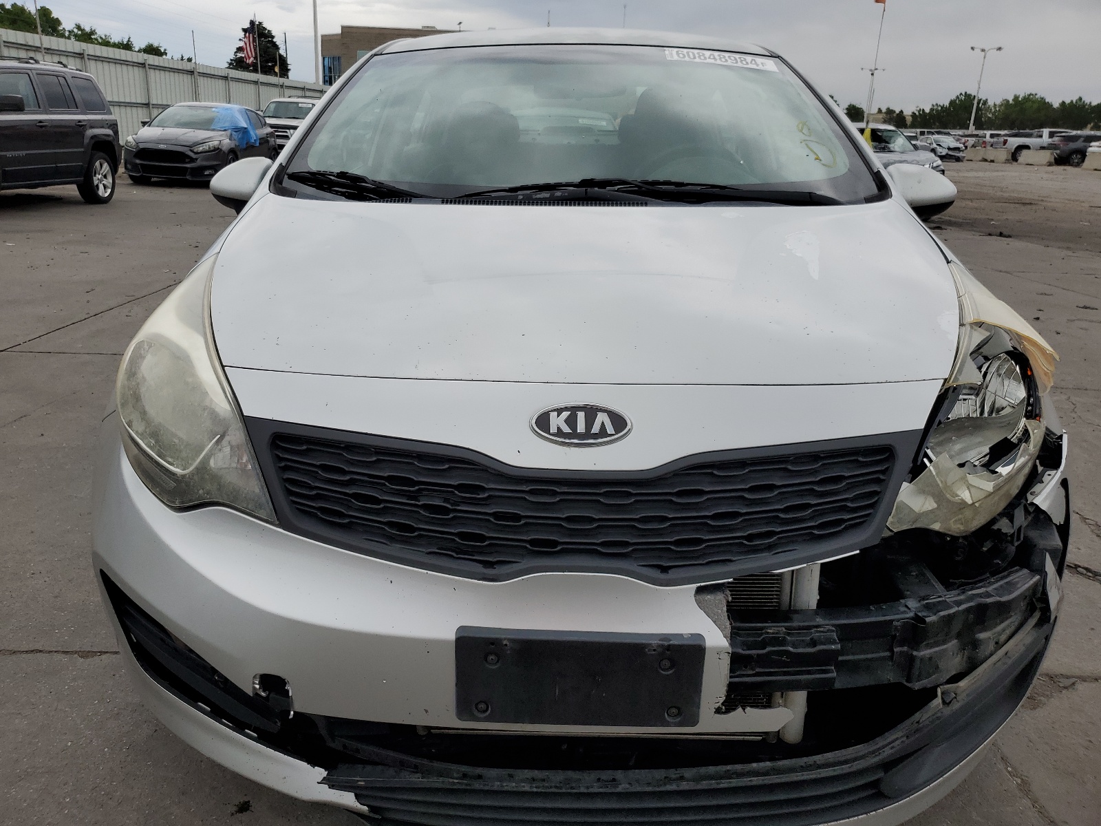 KNADM4A33C6044613 2012 Kia Rio Lx