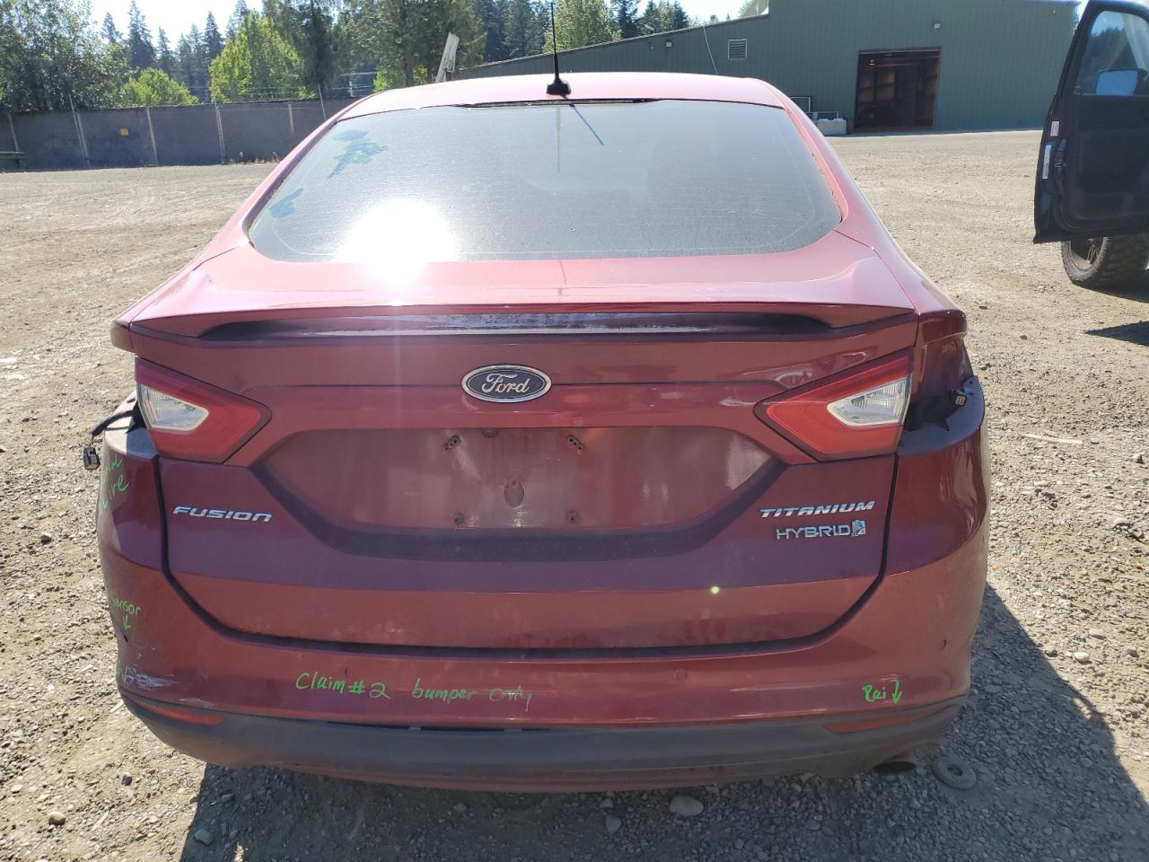 2014 Ford Fusion Titanium Hev VIN: 3FA6P0RU8ER248036 Lot: 63863514