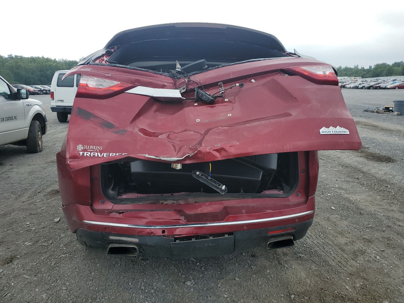 1GNEVNKW9MJ229435 2021 Chevrolet Traverse High Country