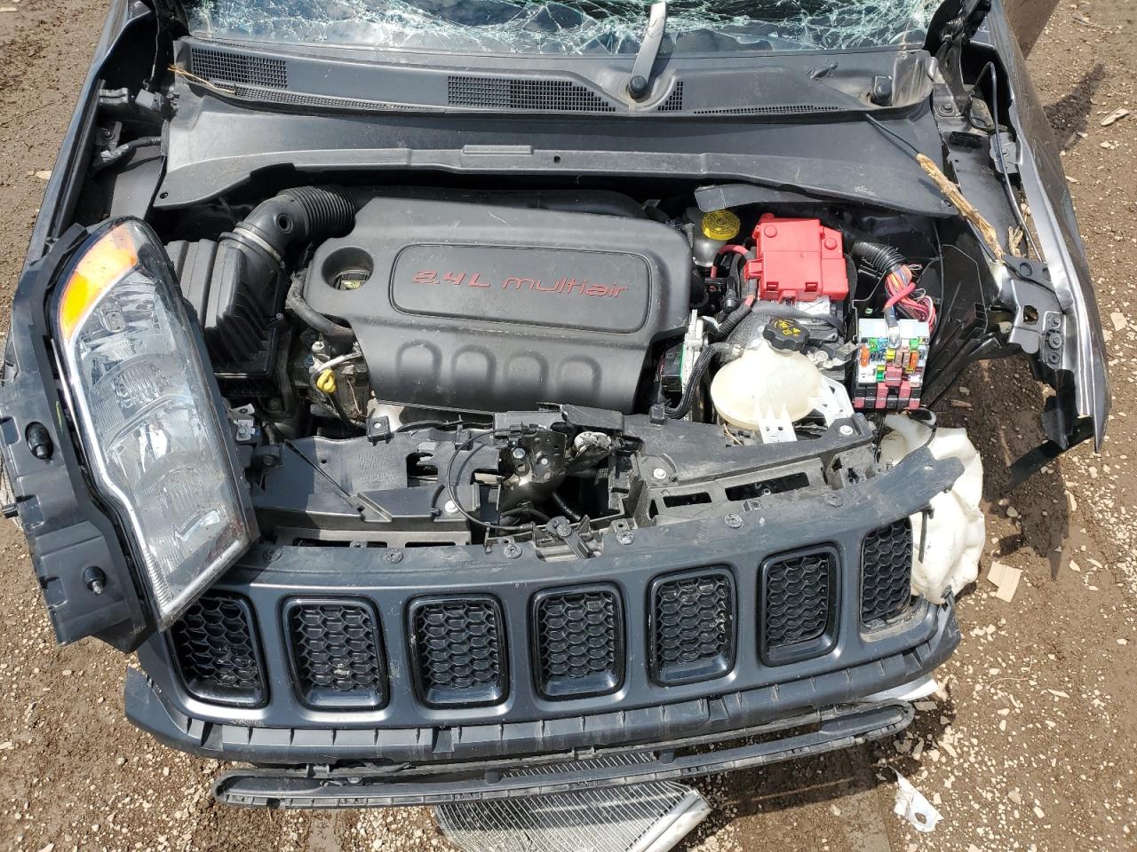 2021 Jeep Compass Latitude VIN: 3C4NJDBB3MT500266 Lot: 62318334