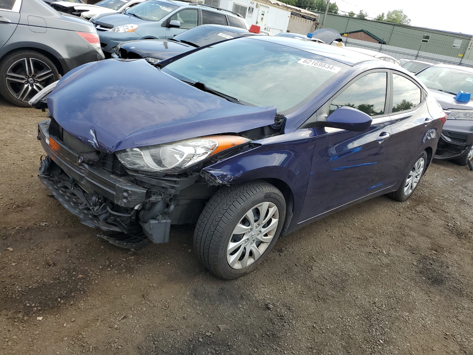 2013 Hyundai Elantra Gls vin: 5NPDH4AE6DH229965