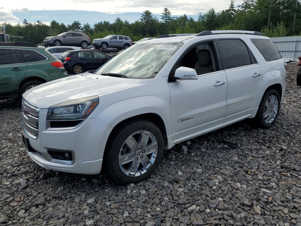 2016 Gmc Acadia Denali de vânzare în Windham, ME - Mechanical