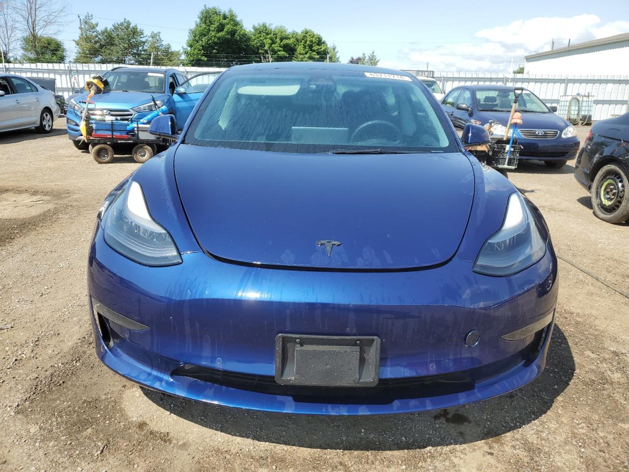 2022 Tesla Model 3 VIN: 5YJ3E1EA7NF376161 Lot: 63711714