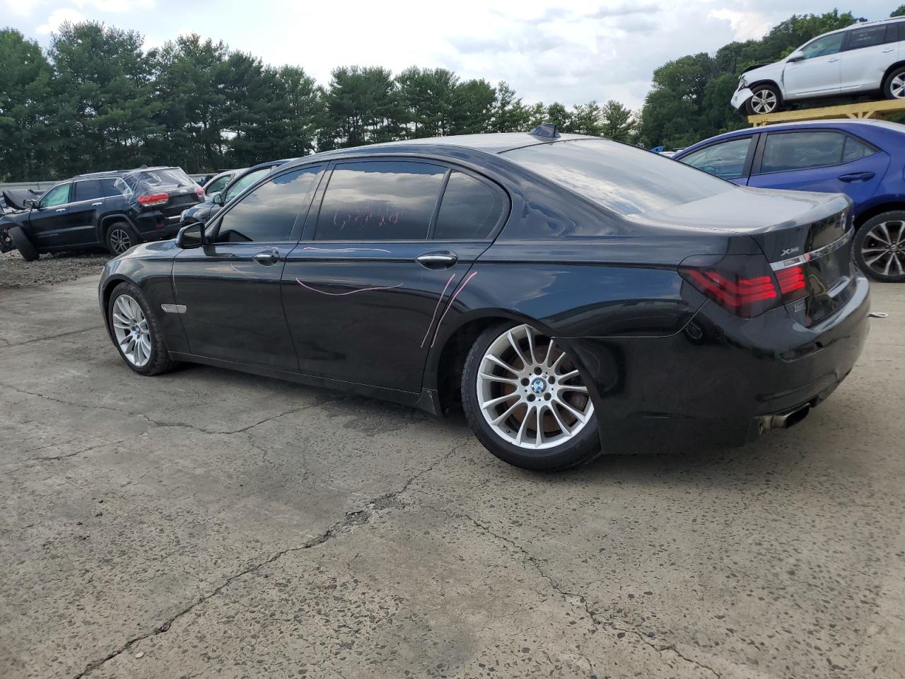 2014 BMW 750 Lxi VIN: WBAYF8C5XED142635 Lot: 63329104