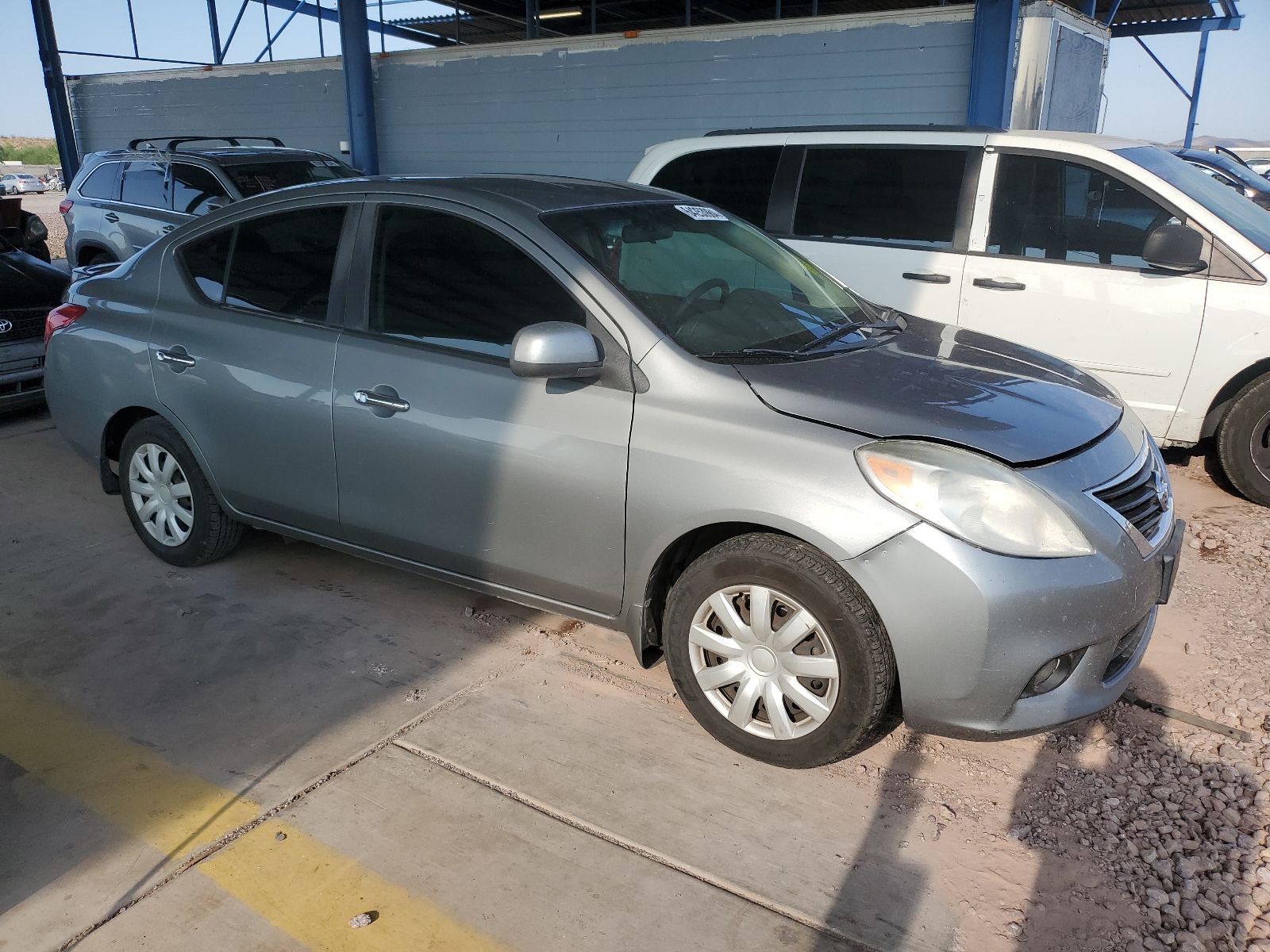 2014 Nissan Versa S vin: 3N1CN7AP1EL842846