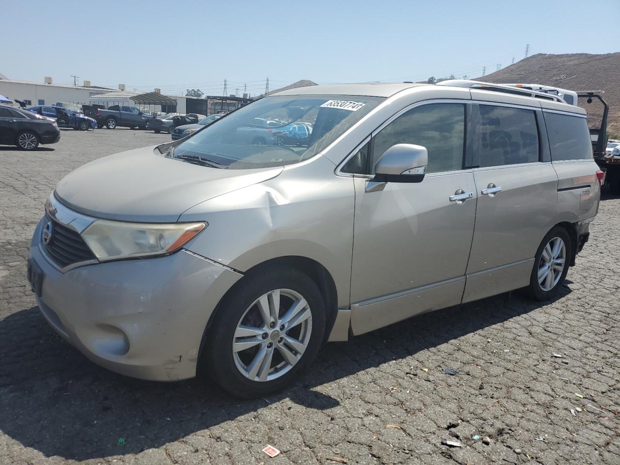 2012 Nissan Quest S VIN: JN8AE2KP1C9045402 Lot: 63530774