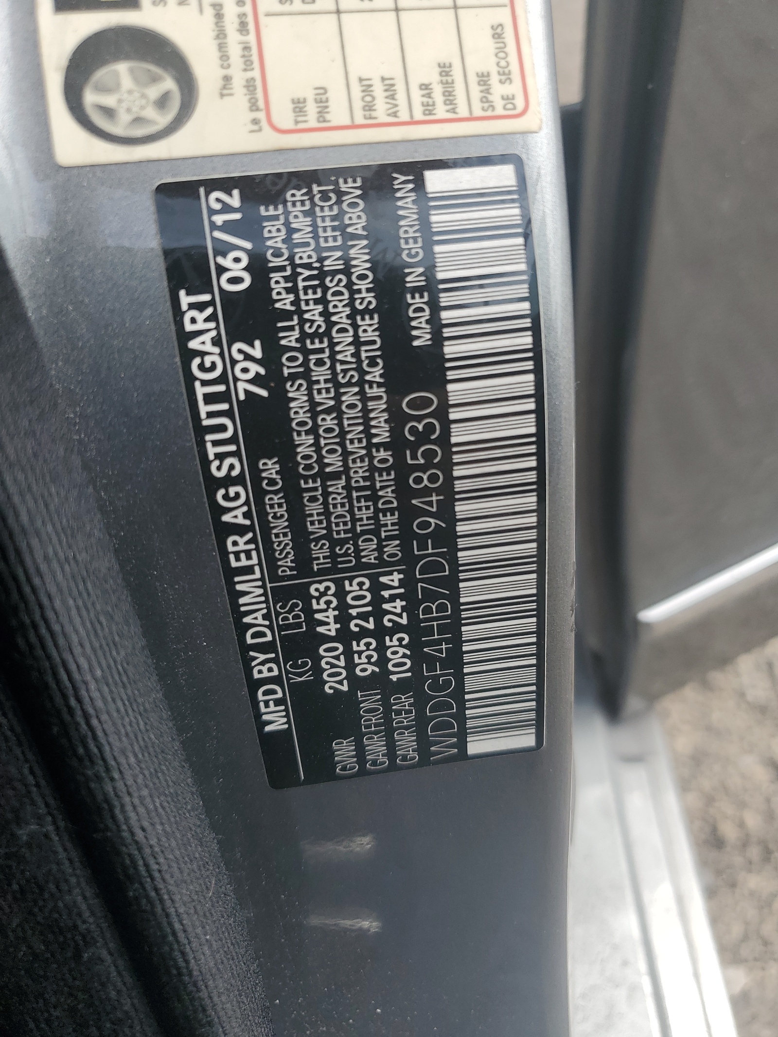 WDDGF4HB7DF948530 2013 Mercedes-Benz C 250