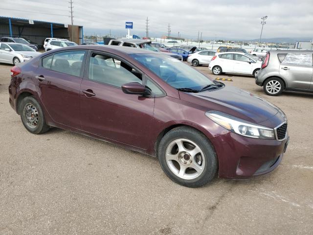  KIA FORTE 2018 Burgundy