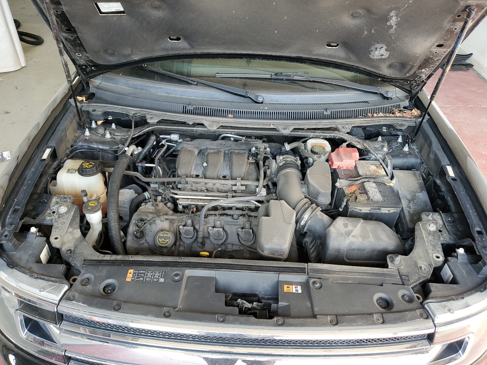 2FMHK6C85HBA00115 2017 Ford Flex Sel