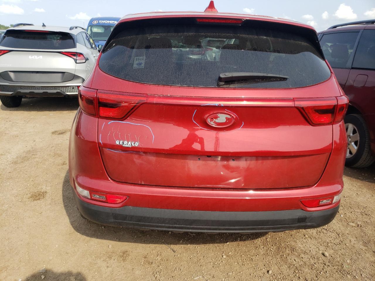 KNDPMCACXJ7423996 2018 Kia Sportage Lx