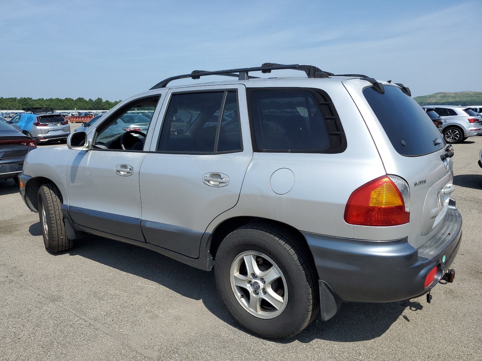 KM8SC83D71U109719 2001 Hyundai Santa Fe Gls