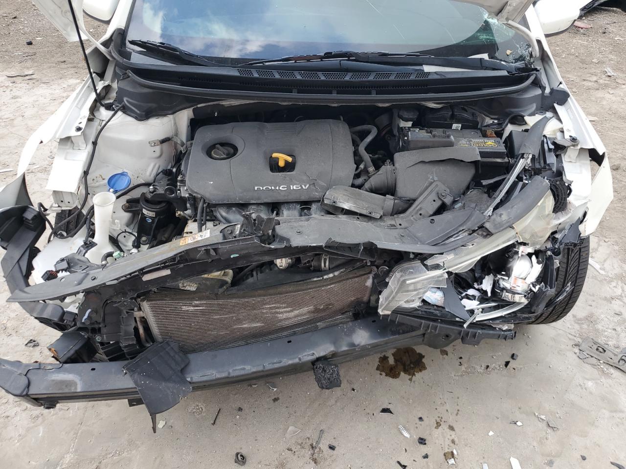 2017 Kia Forte Lx VIN: 3KPFL4A79HE038043 Lot: 65105374