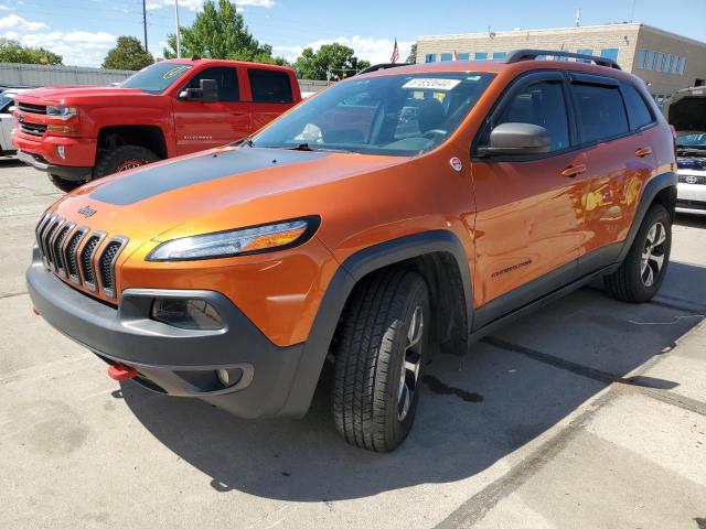  JEEP CHEROKEE 2015 Оранжевый