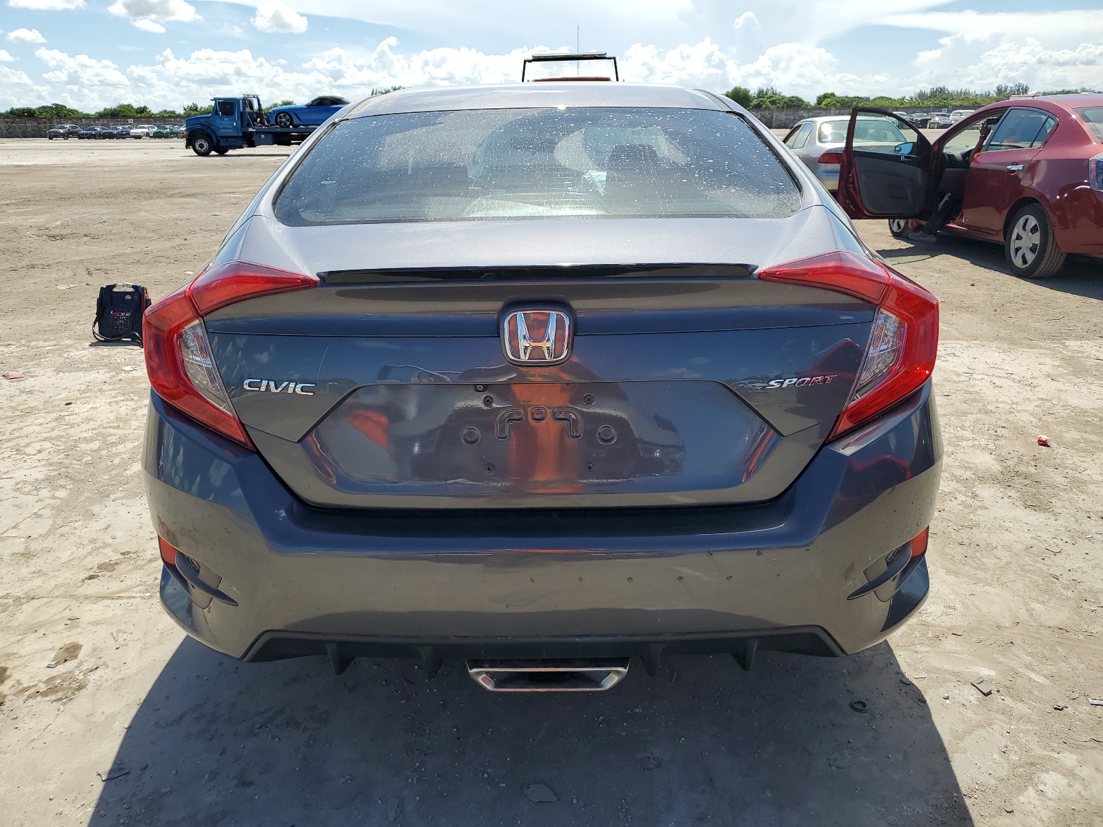 2019 Honda Civic Sport vin: 2HGFC2F85KH555536