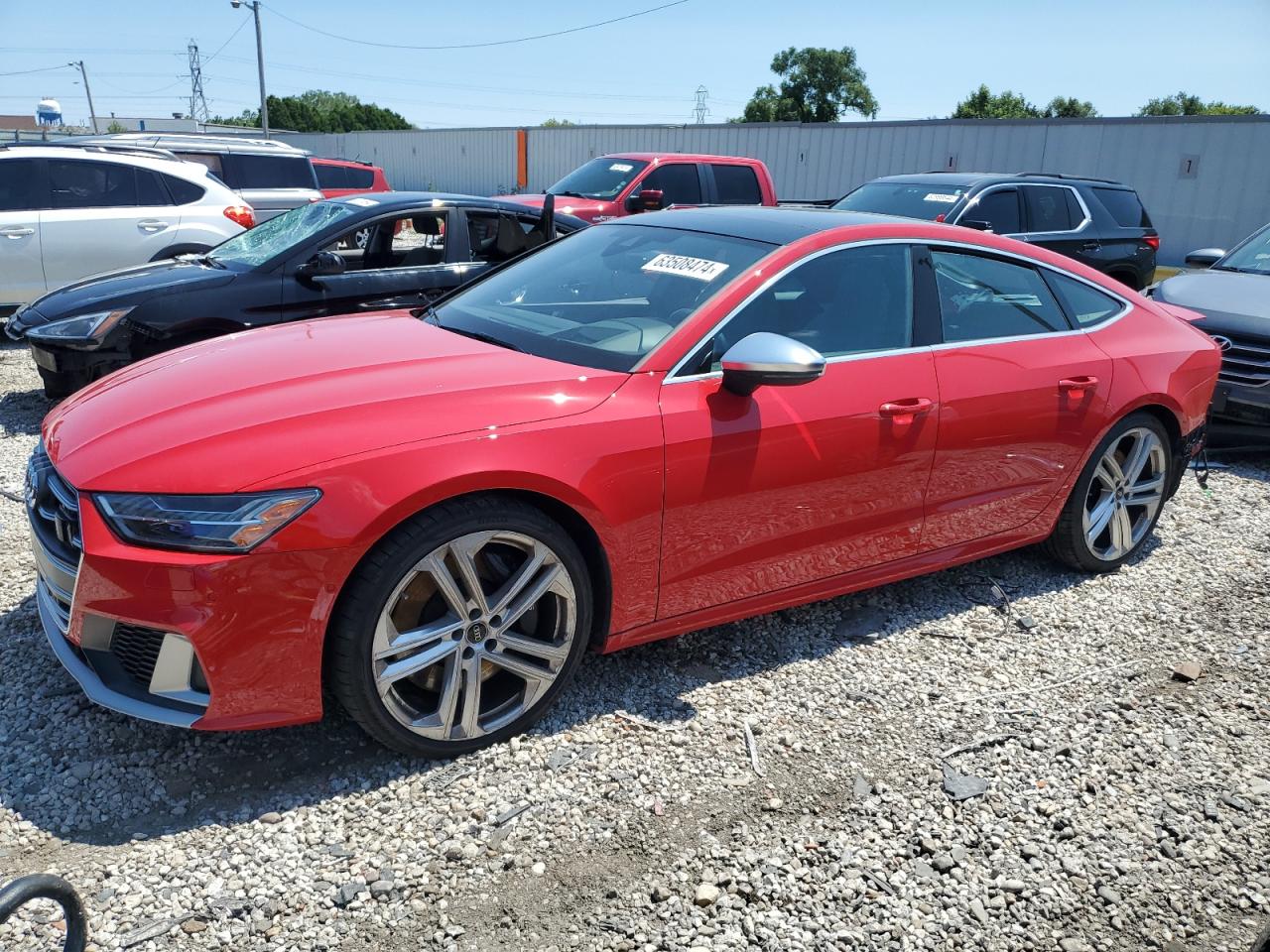 2022 Audi S7 Prestige VIN: WAUSFBF2XNN054196 Lot: 63508474