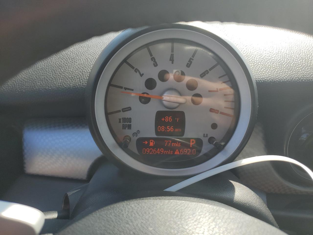 2009 Mini Cooper S VIN: WMWMF73539TW80713 Lot: 62824514