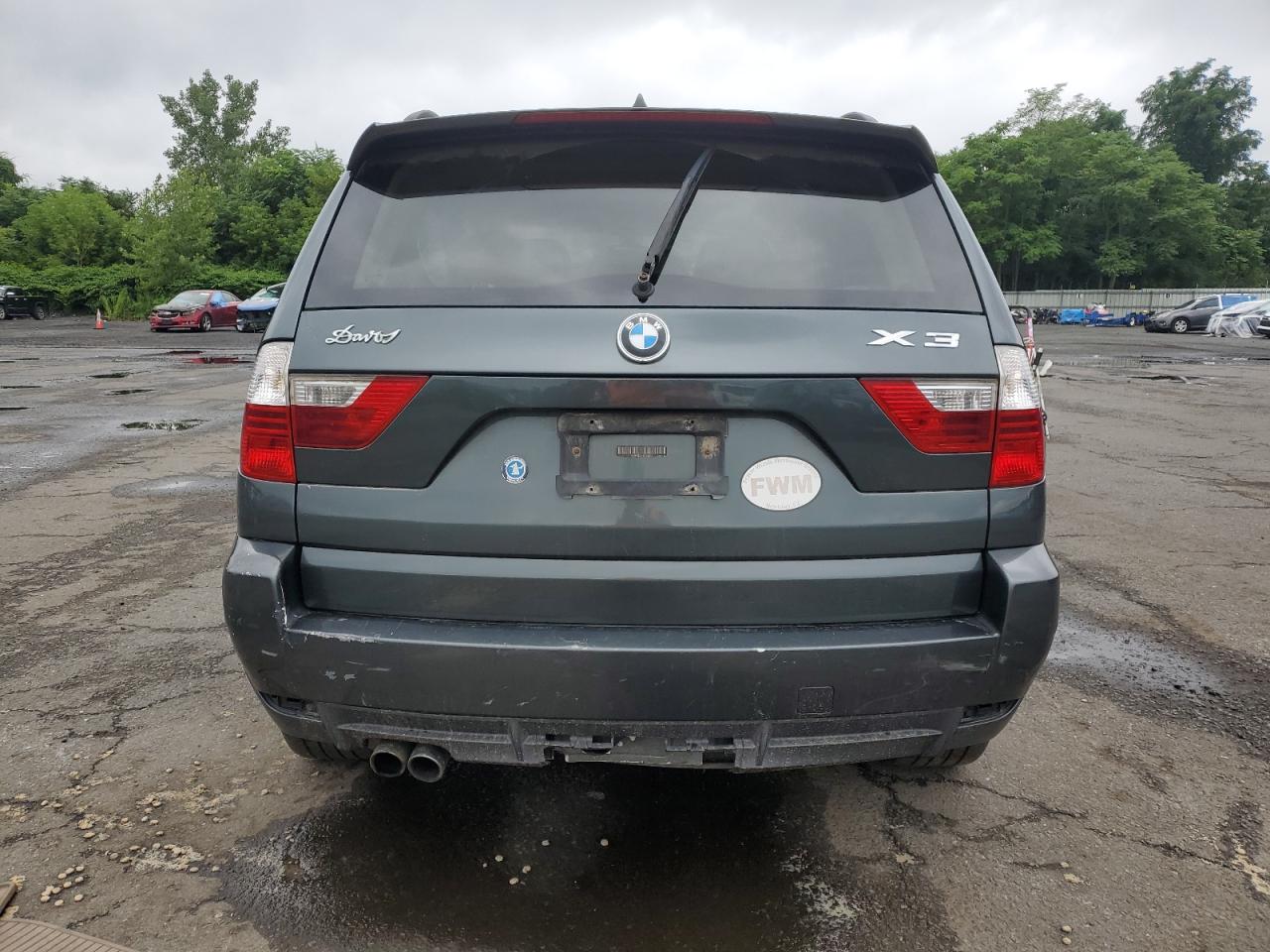 2008 BMW X3 3.0Si VIN: WBXPC93448WJ18508 Lot: 64053544