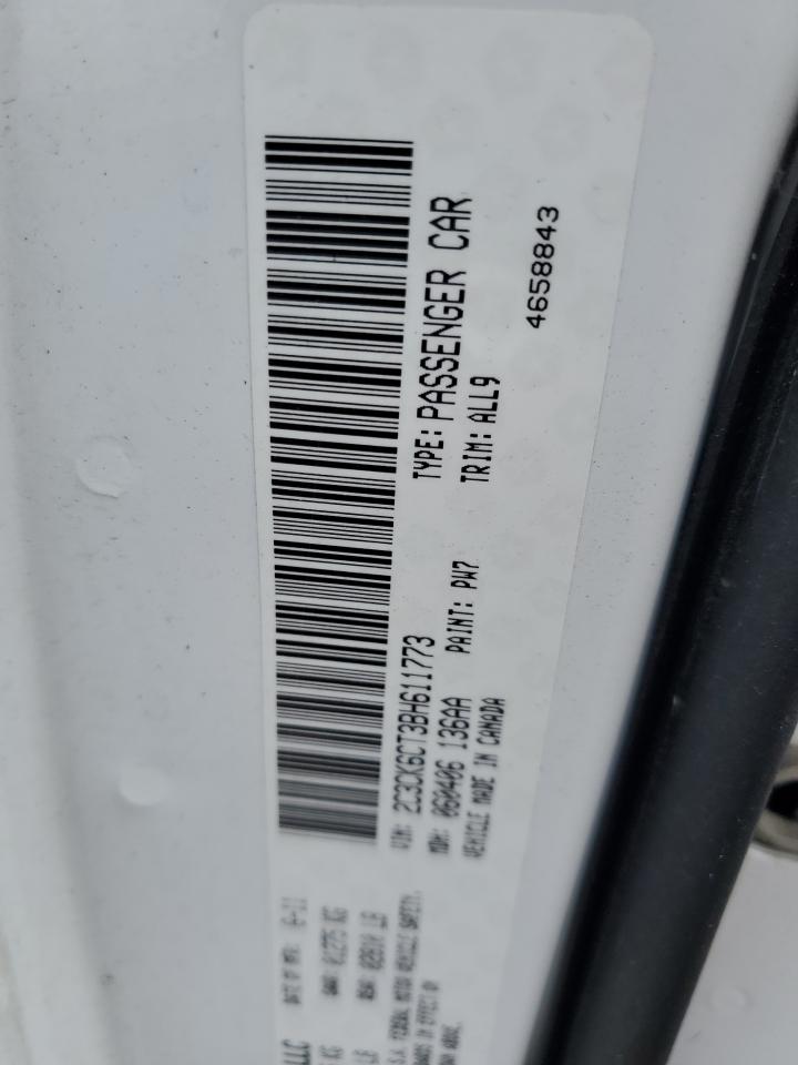 2011 Chrysler 300C VIN: 2C3CK6CT3BH611773 Lot: 65681064