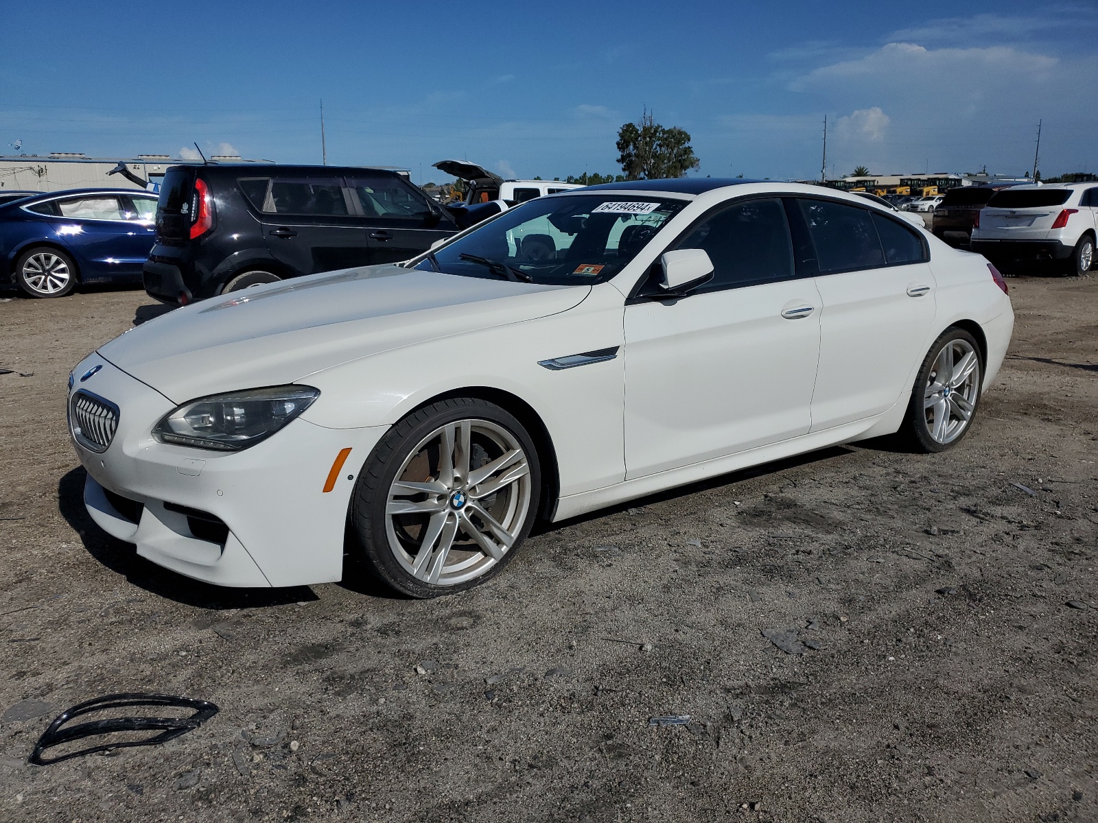 2015 BMW 650 I Gran Coupe vin: WBA6B2C54FGB99559