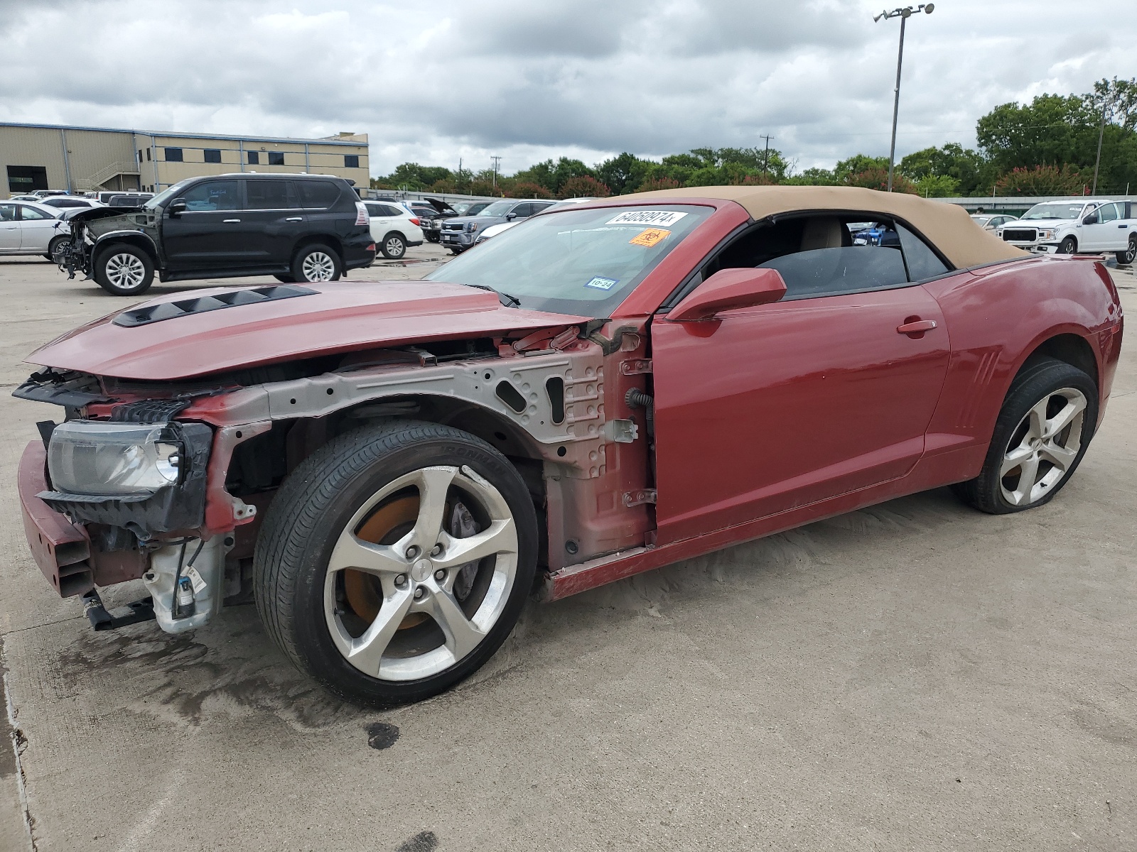 2014 Chevrolet Camaro 2Ss vin: 2G1FK3DJ6E9200637