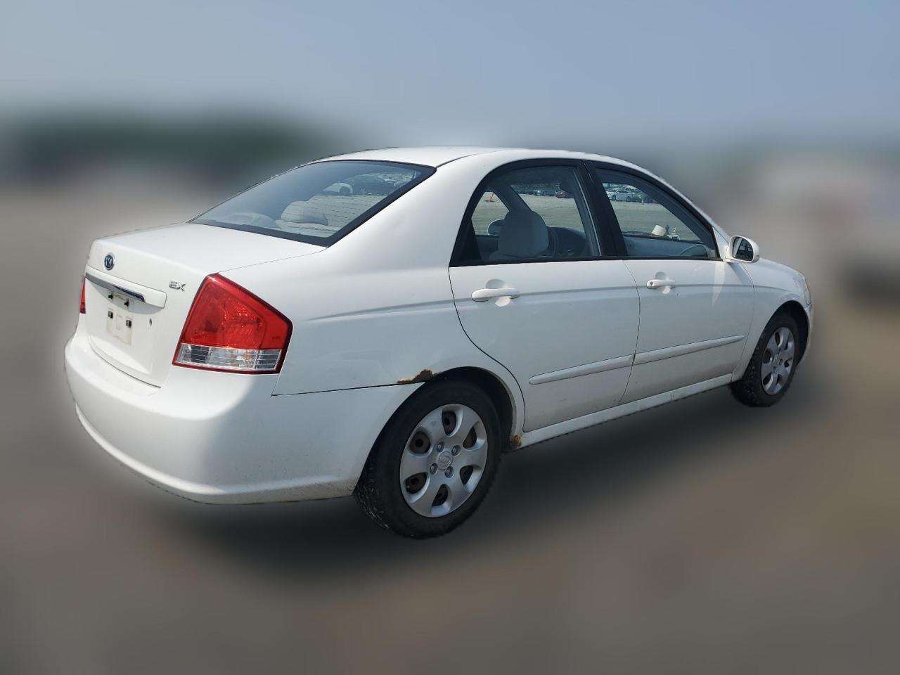 2007 Kia Spectra Ex VIN: KNAFE121275477093 Lot: 64792984