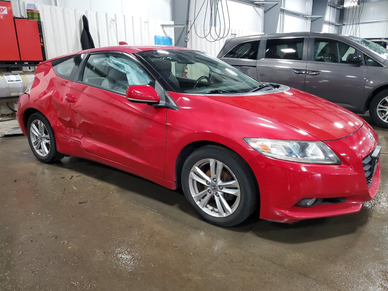 2011 Honda Cr-Z Ex VIN: JHMZF1D67BS005289 Lot: 62134324