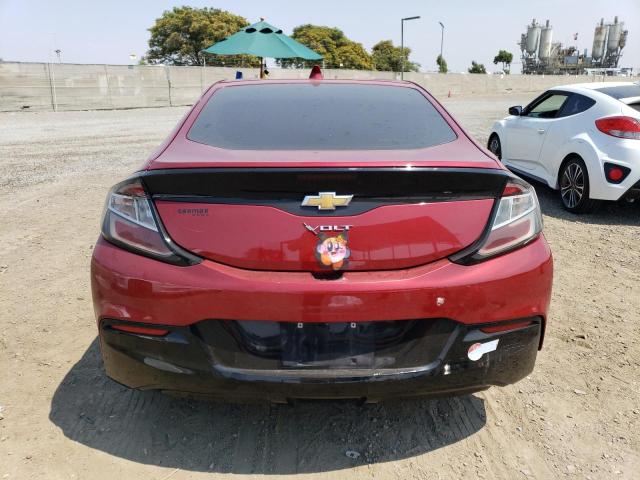  CHEVROLET VOLT 2018 Красный