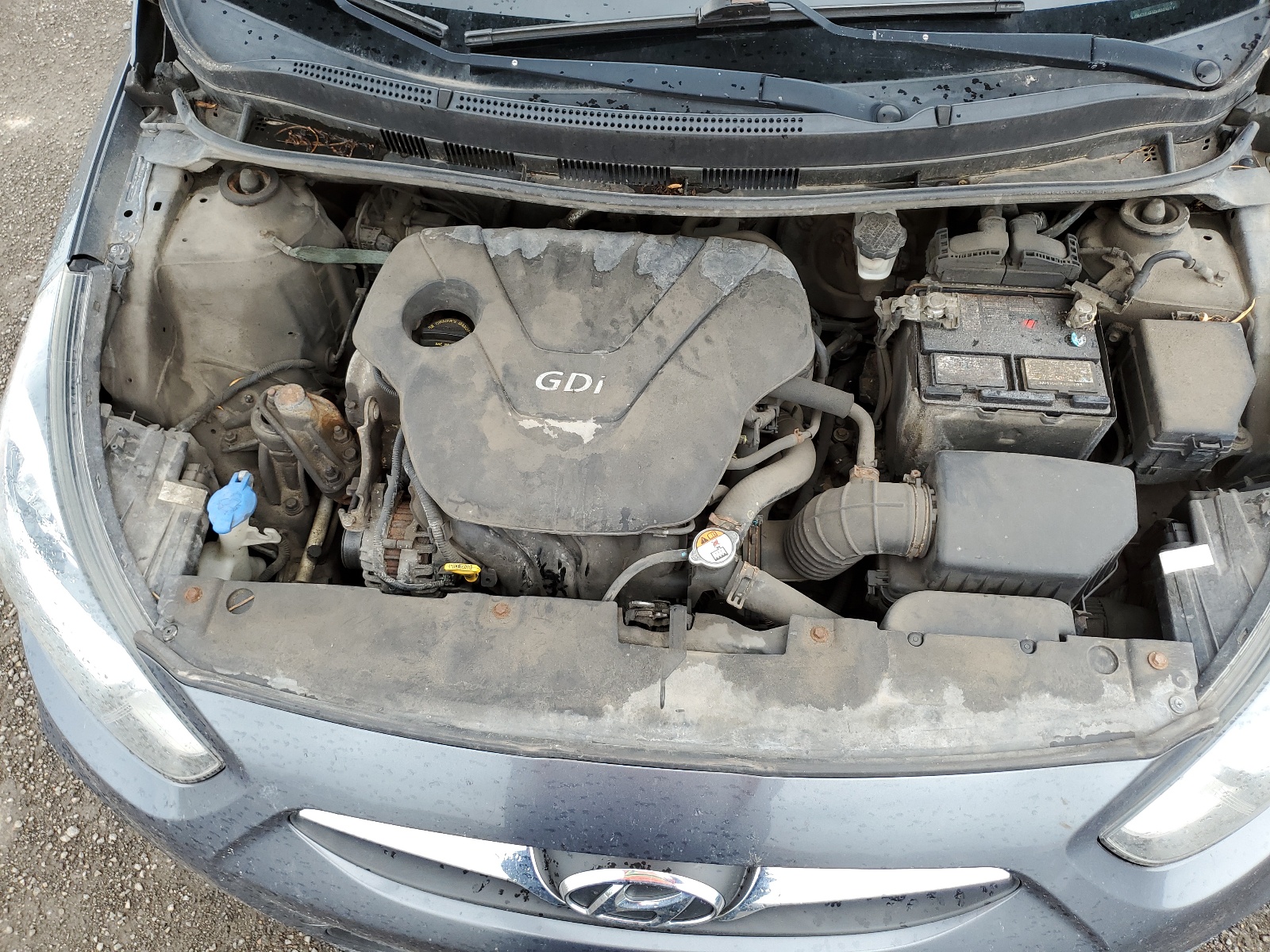 KMHCU5AE1DU102345 2013 Hyundai Accent Gls