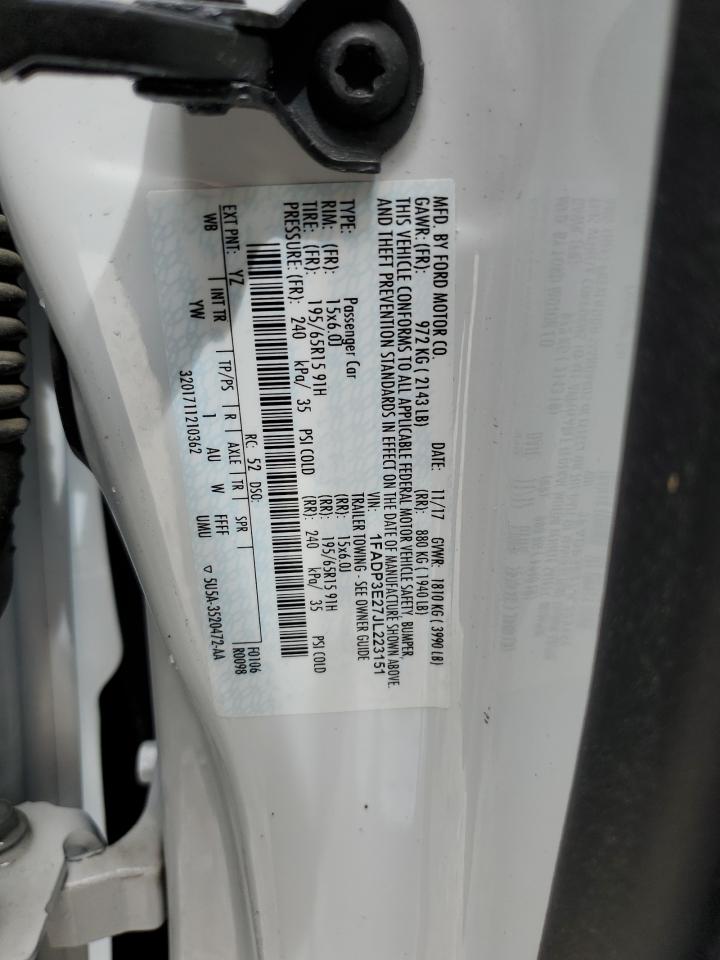 1FADP3E27JL223151 2018 FORD FOCUS - Image 13