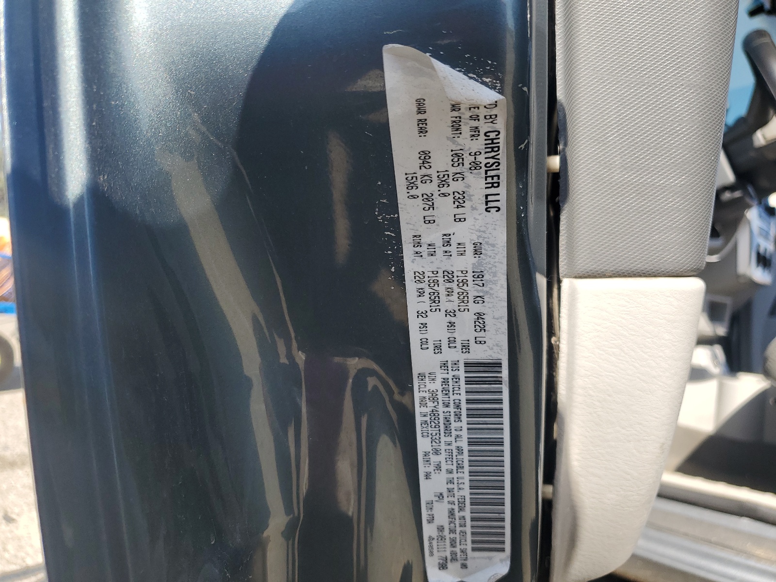 3A8FY48929T532100 2009 Chrysler Pt Cruiser