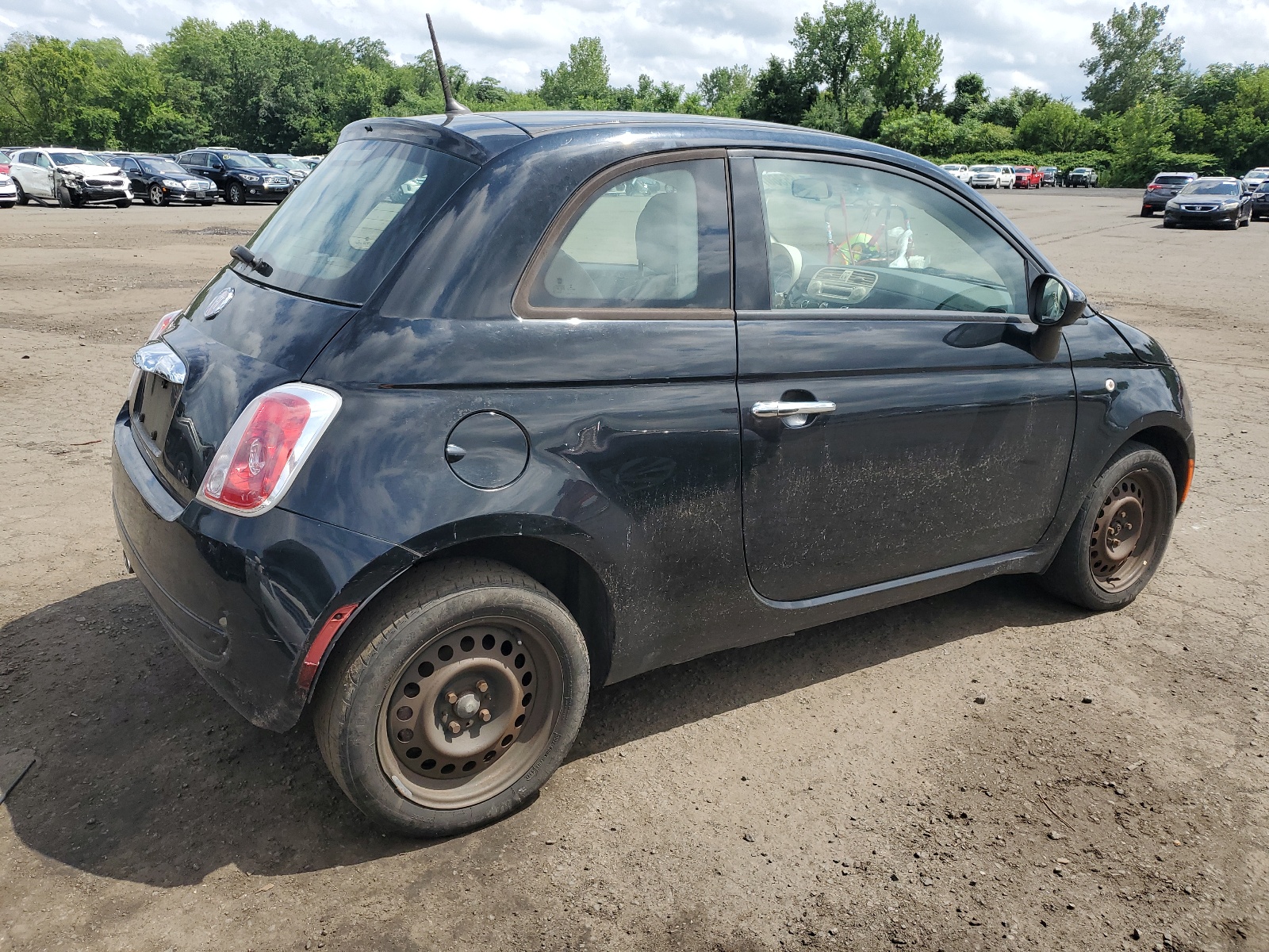 2014 Fiat 500 Pop vin: 3C3CFFAR9ET267826