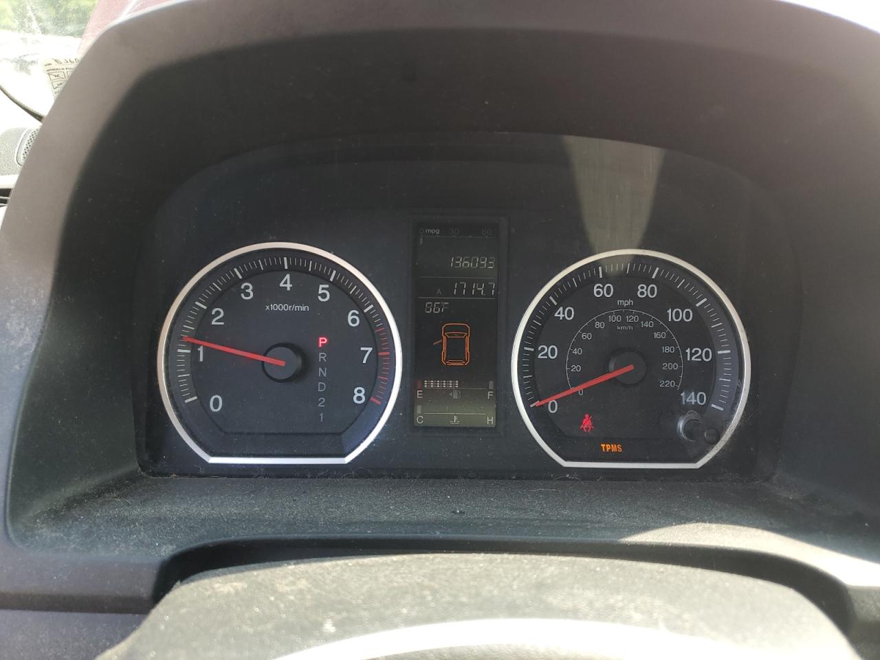 2008 Honda Cr-V Ex VIN: 5J6RE48598L016976 Lot: 65460724