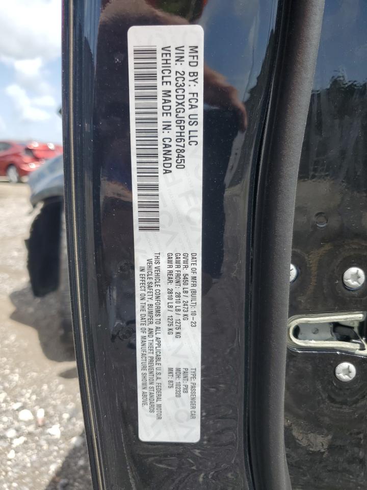 2C3CDXGJ6PH678450 2023 Dodge Charger Scat Pack