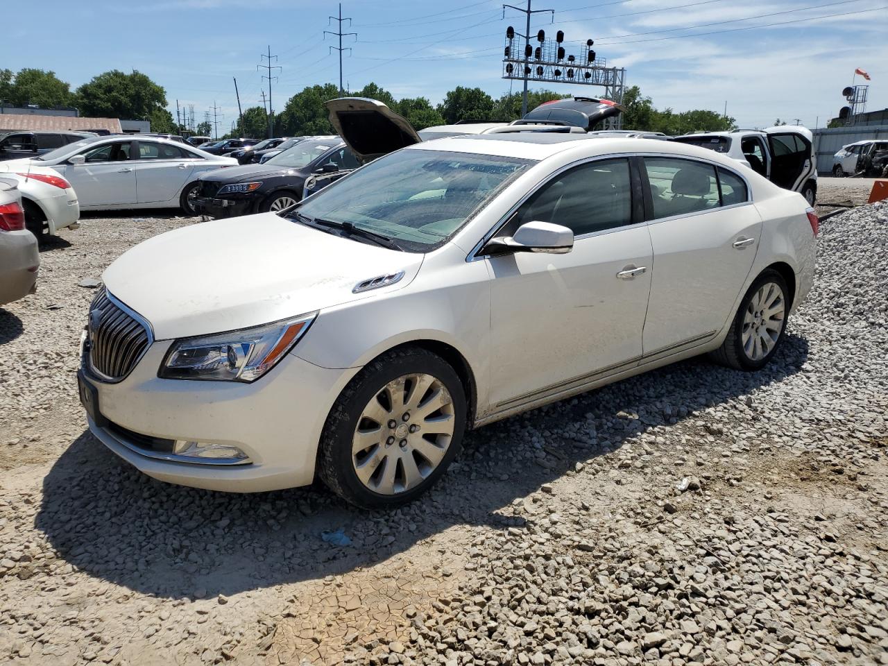 2014 Buick Lacrosse Premium VIN: 1G4GE5G33EF247672 Lot: 61284854