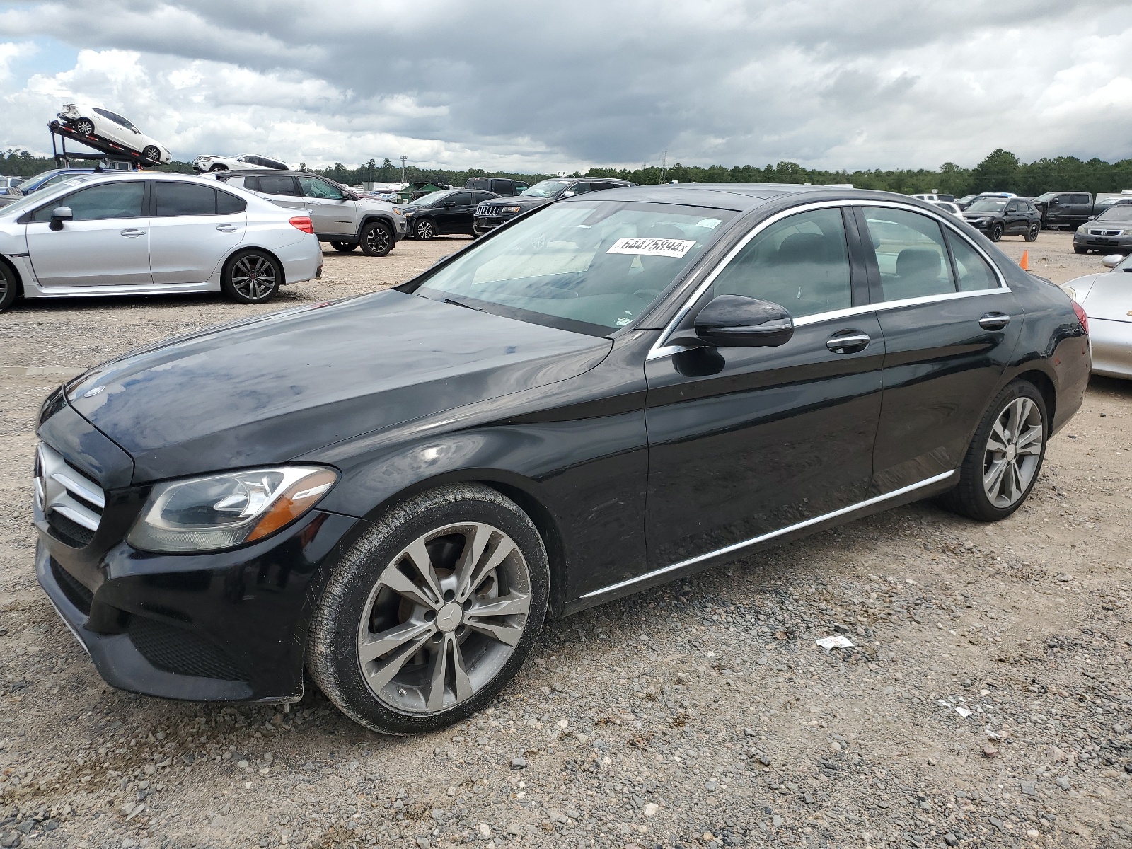 2016 Mercedes-Benz C 300 vin: WDDWF4JB6GR127203