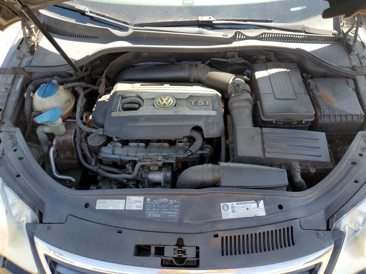 2010 Volkswagen Eos Turbo VIN: WVWBA7AH2AV016207 Lot: 64116324