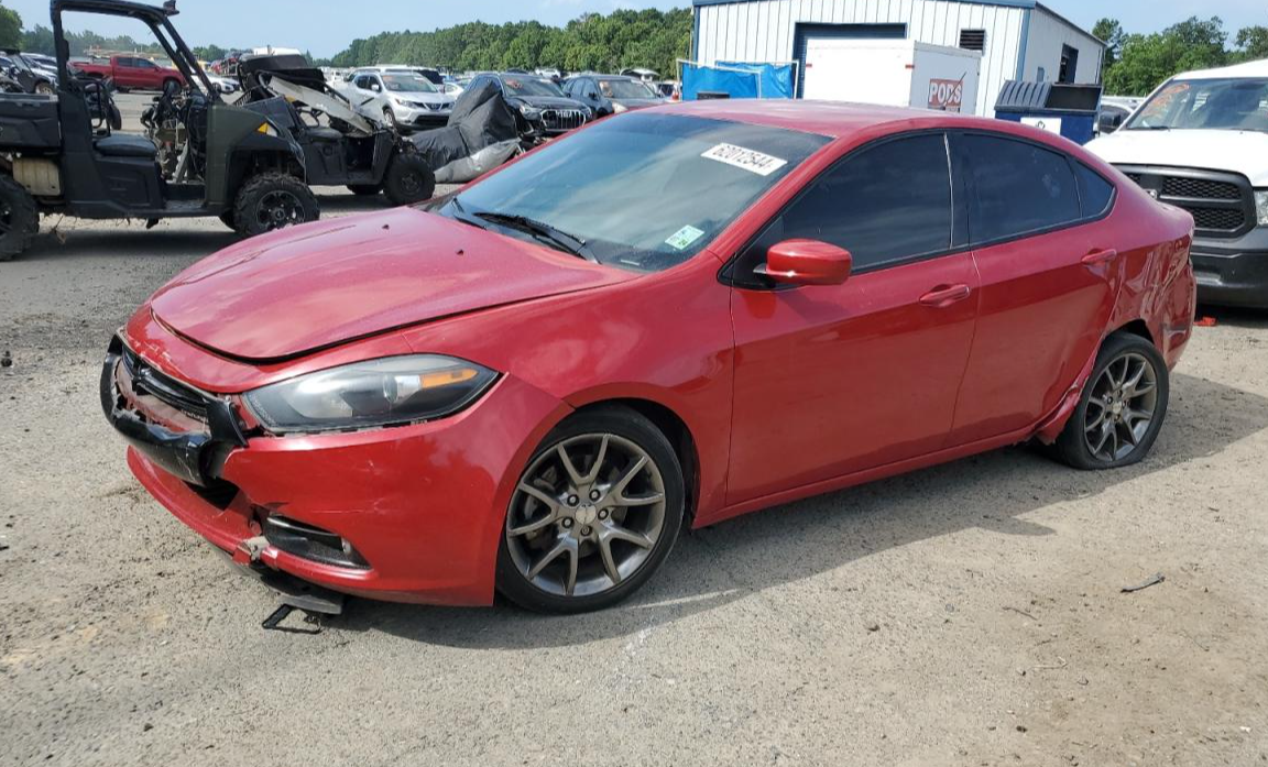 2013 Dodge Dart Sxt vin: 1C3CDFBA1DD337502