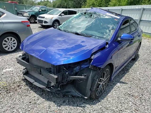2019 Hyundai Elantra Sport VIN: KMHD04LB8KU855526 Lot: 61841004